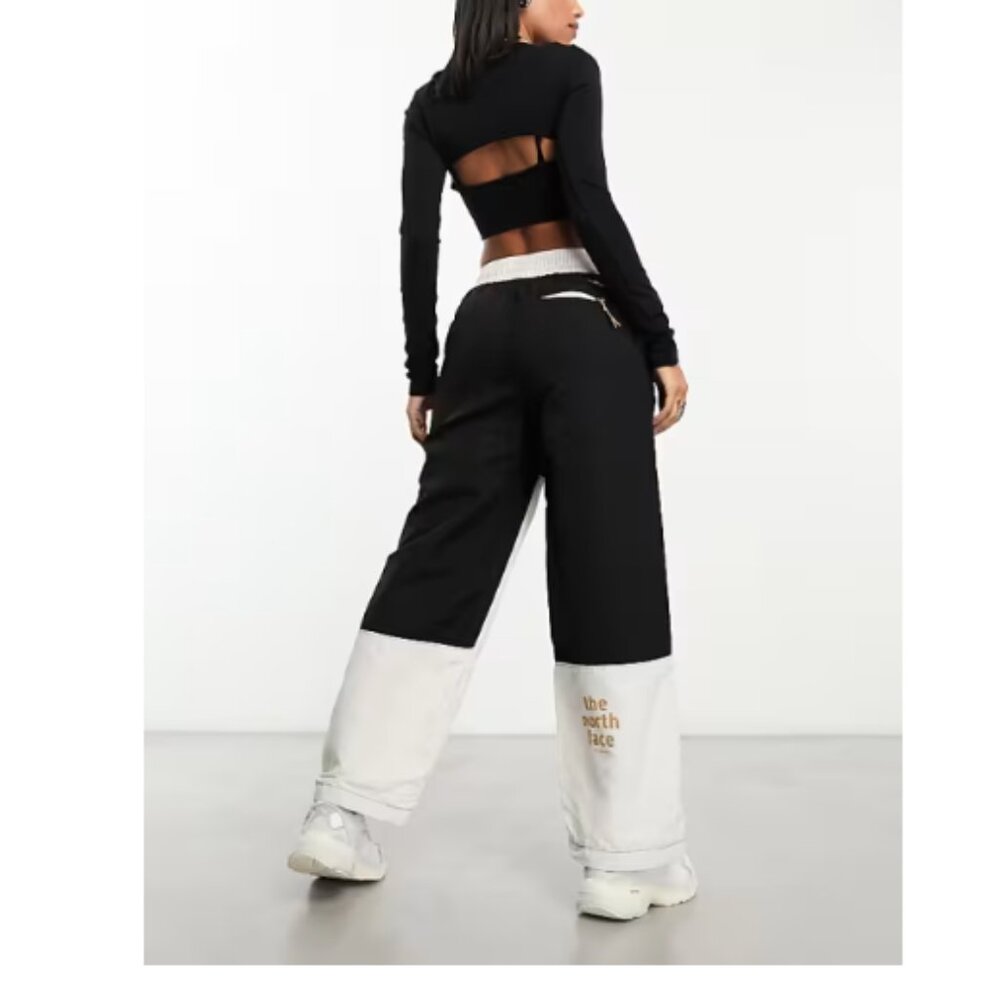 The North Face * Women’s TNF Nylon Easy Pants * Size XL – Black/White (NWT) 🖤🤍 - Picture 3 of 13